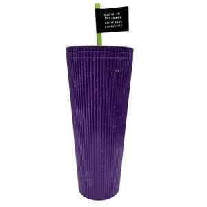 Starbucks Purple Glow-in-the-Dark Tumbler 24 oz Venti Tumbler
